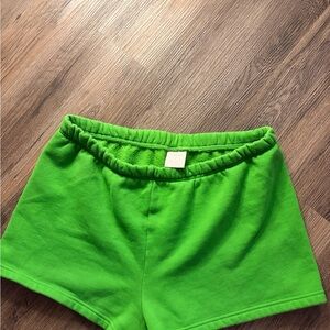 TNA  Green Lounge Shorts
